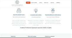 Desktop Screenshot of cabrera.com.br