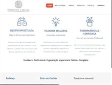 Tablet Screenshot of cabrera.com.br